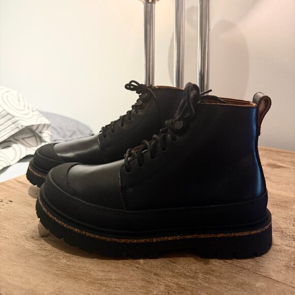 NWT! Birkenstock's Prescott Oiled Leather Boots - Picture 3 of 14